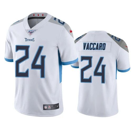 Men Tennessee Titans #24 Kenny Vaccaro Nike Light Blue 100th Vapor Limited NFL Jersey